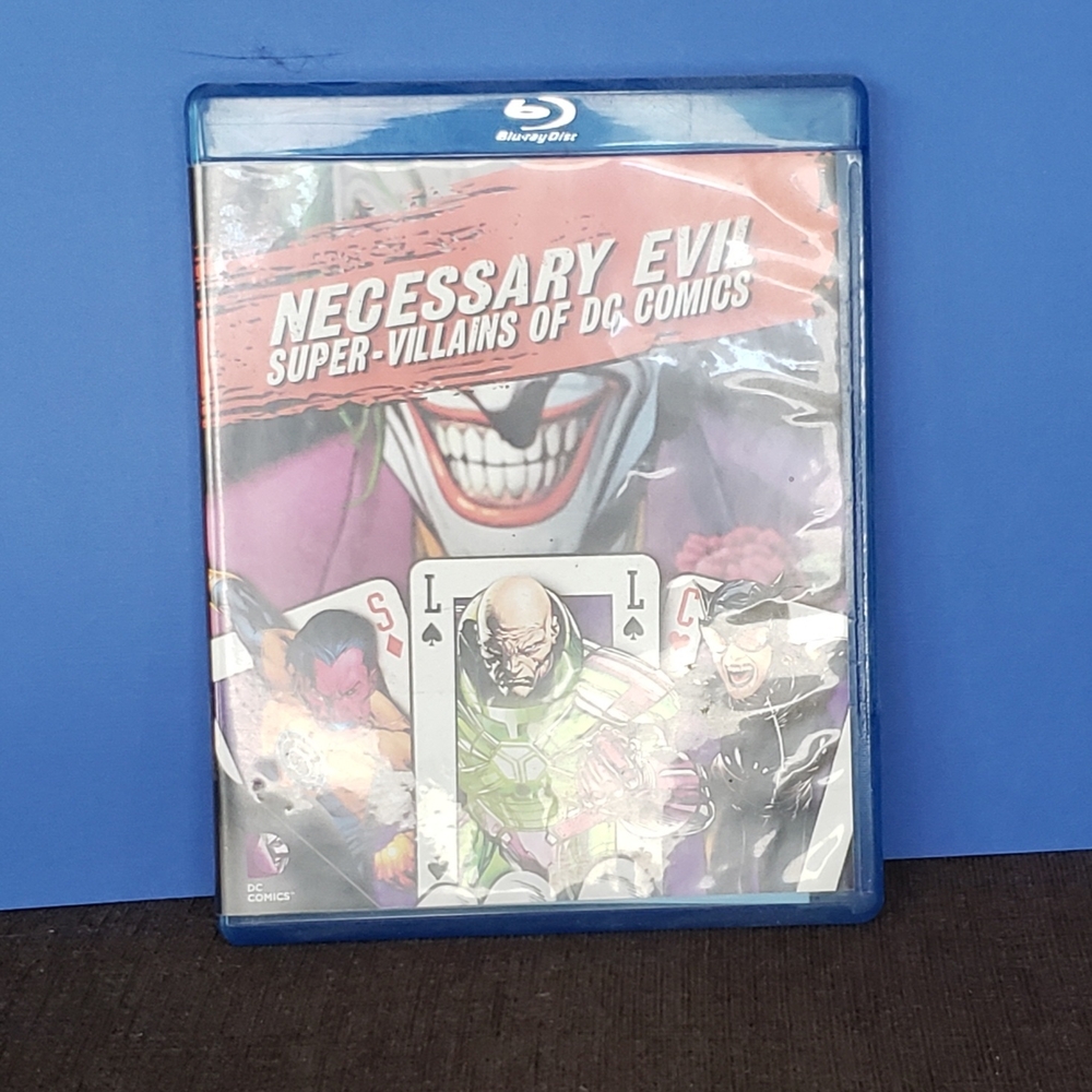 (3/$15) DC Comics Blue Blu-ray Necessary Evil